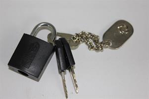 LUCCHETTO CON CHIAVI PER VALIGE /TROUSSE